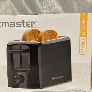 Toastmaster Black Two-Slice Toaster
